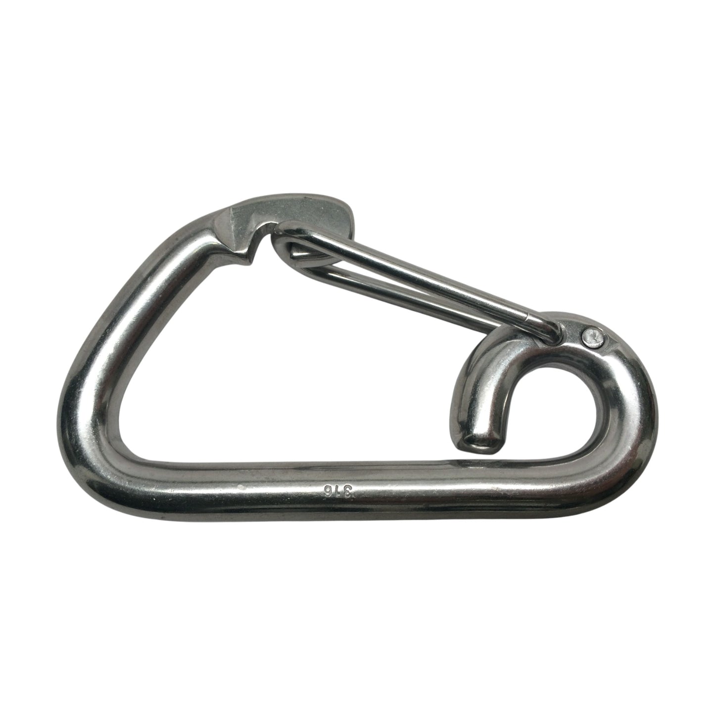 Pactrade Marine Boat SS316 Rigging Secure Safety Snap Hook with Eye 5"X3"