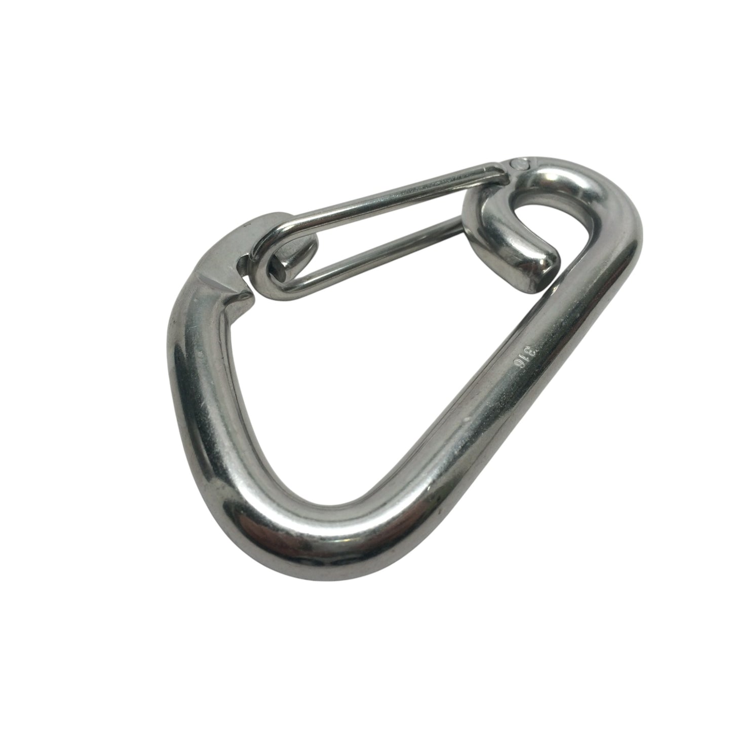 Pactrade Marine Boat SS316 Rigging Secure Safety Snap Hook with Eye 5"X3"