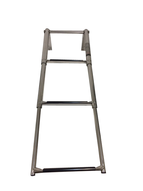 Pactrade Marine Boat Swim 3 Step Stainless Steel 304 Telescoping Ladder