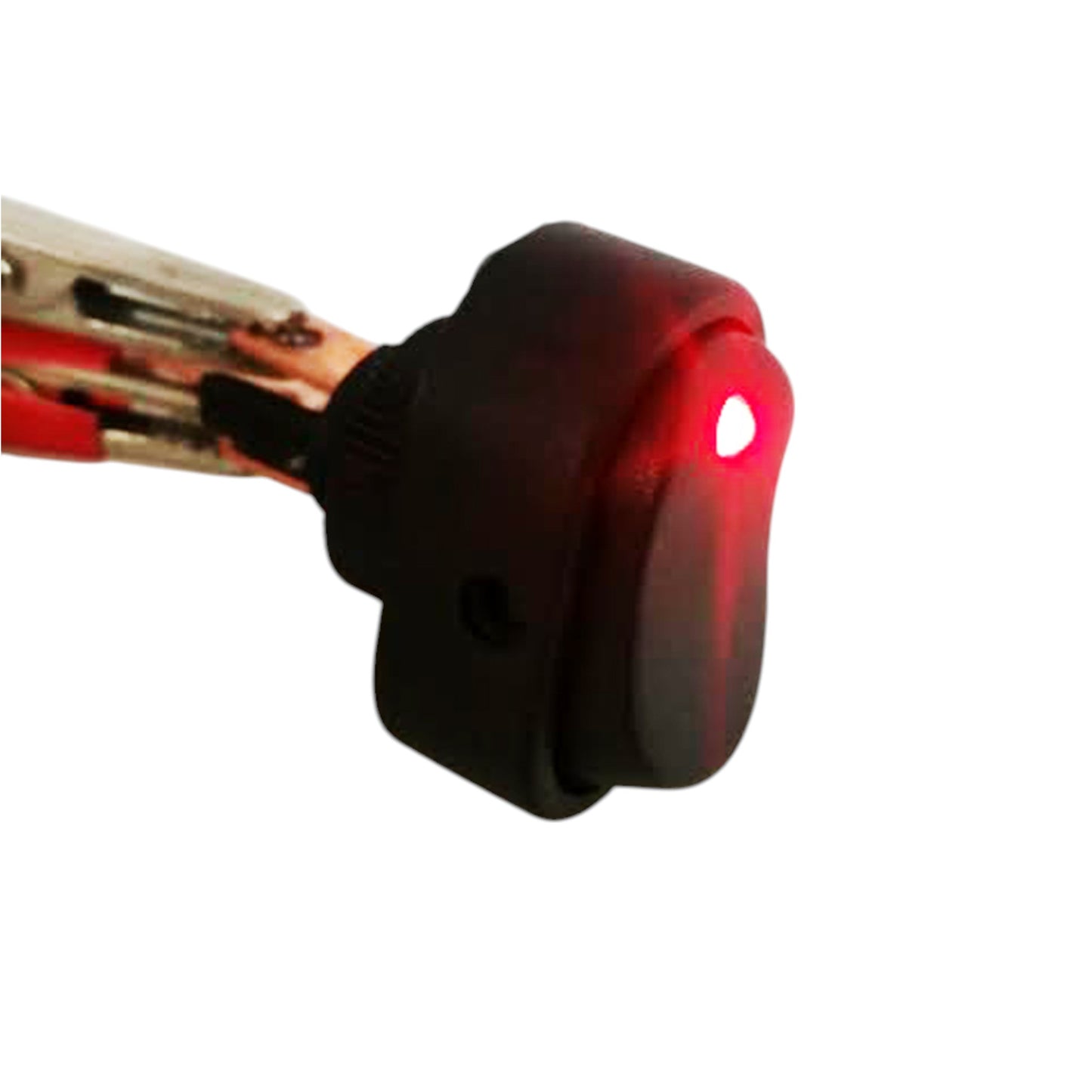 Pactrade Marine 10PCS Red LED Light 12V 30A On-Off Rocker Switch For Auto Boat RV