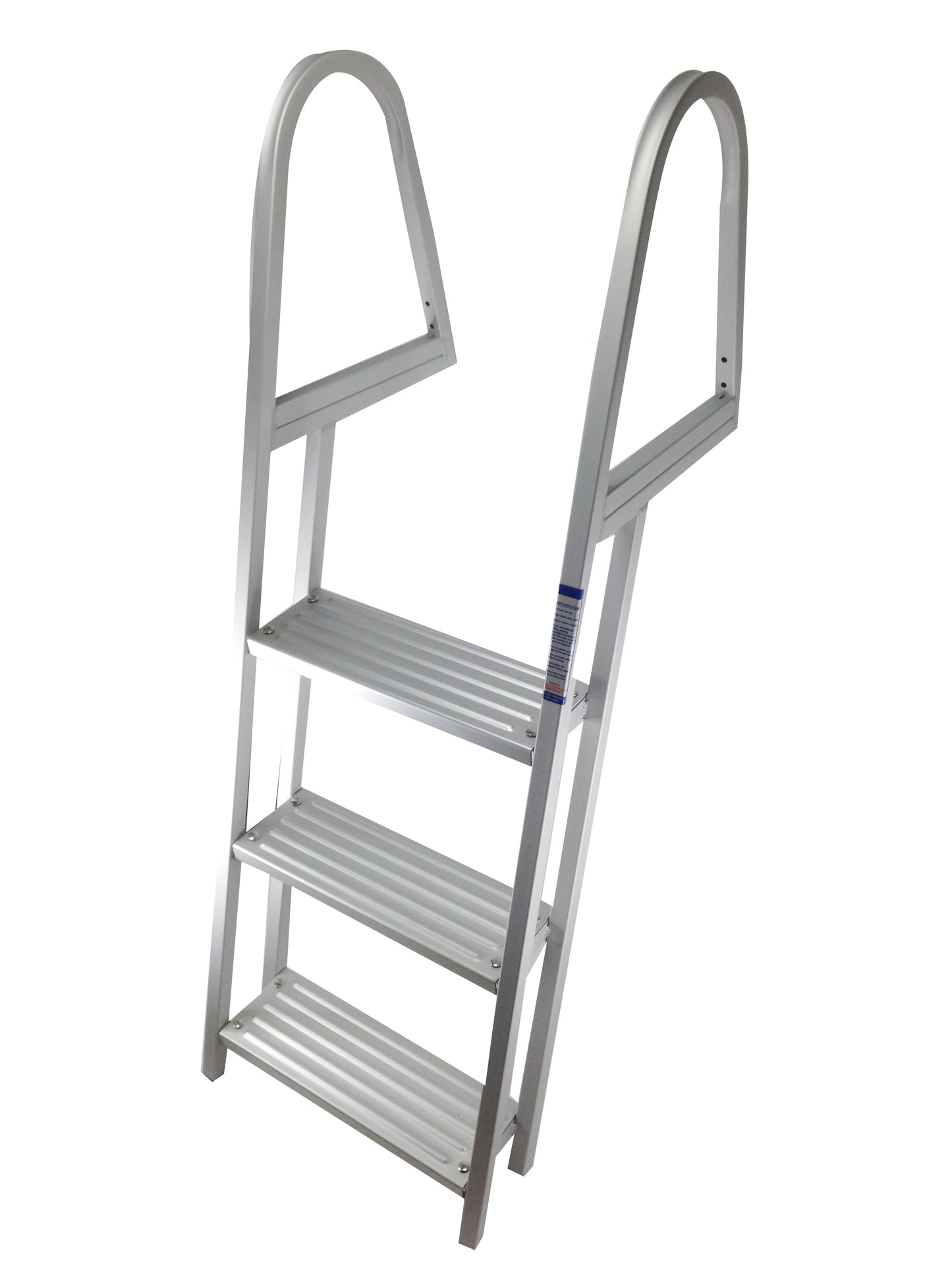 Pactrade Marine Pontoon Boat Aluminum 3 Step Heavy Duty Removable Dock Ladder