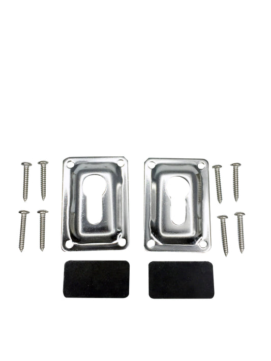 Pactrade Marine Flush Mounting Universal Set For Pontoon Boat Removable Ladder