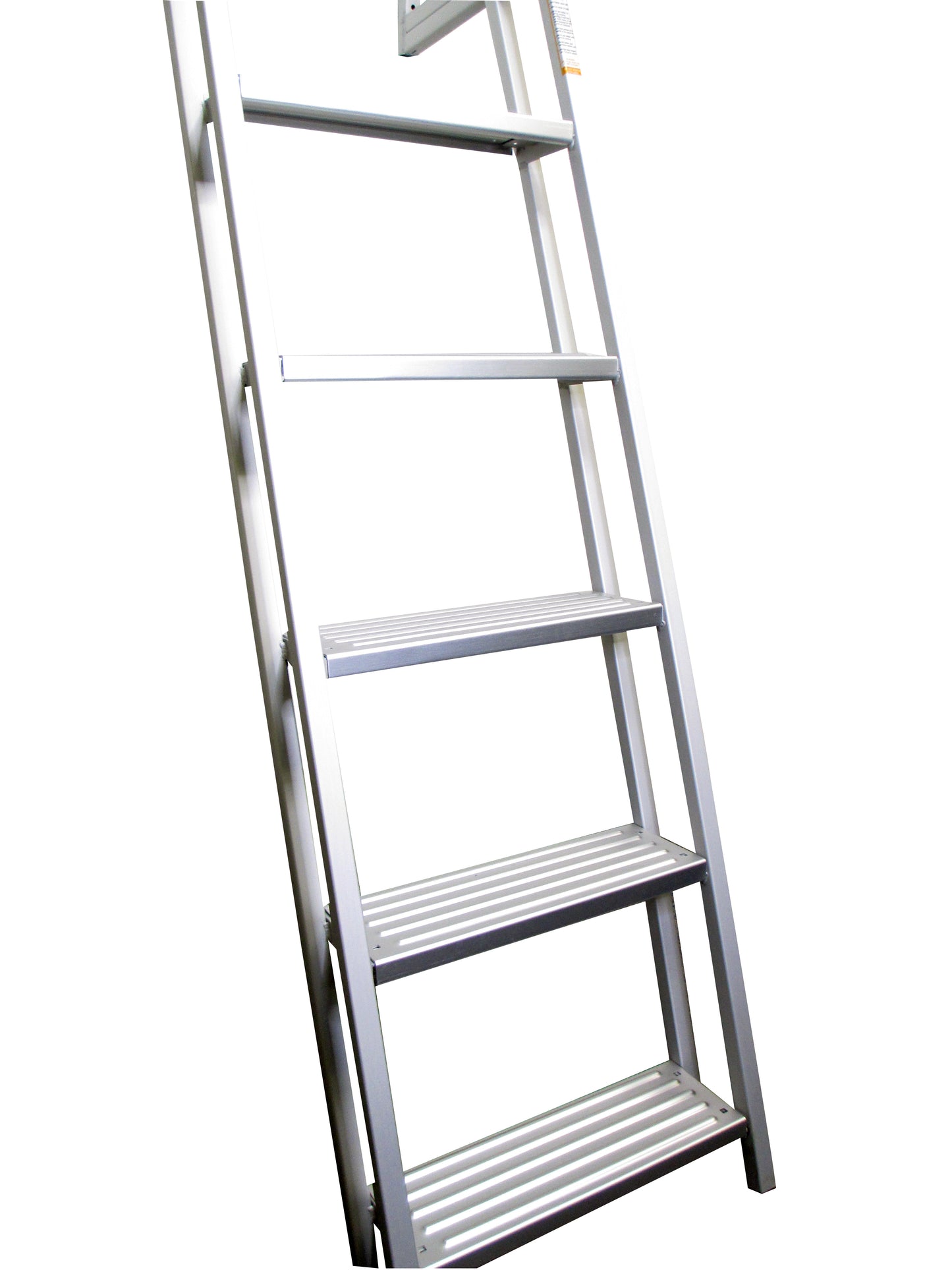 Pactrade Marine Pontoon Boat 5 Step Dock Ladder Aluminum Removable Boarding Ladder Capacity 300lbs 