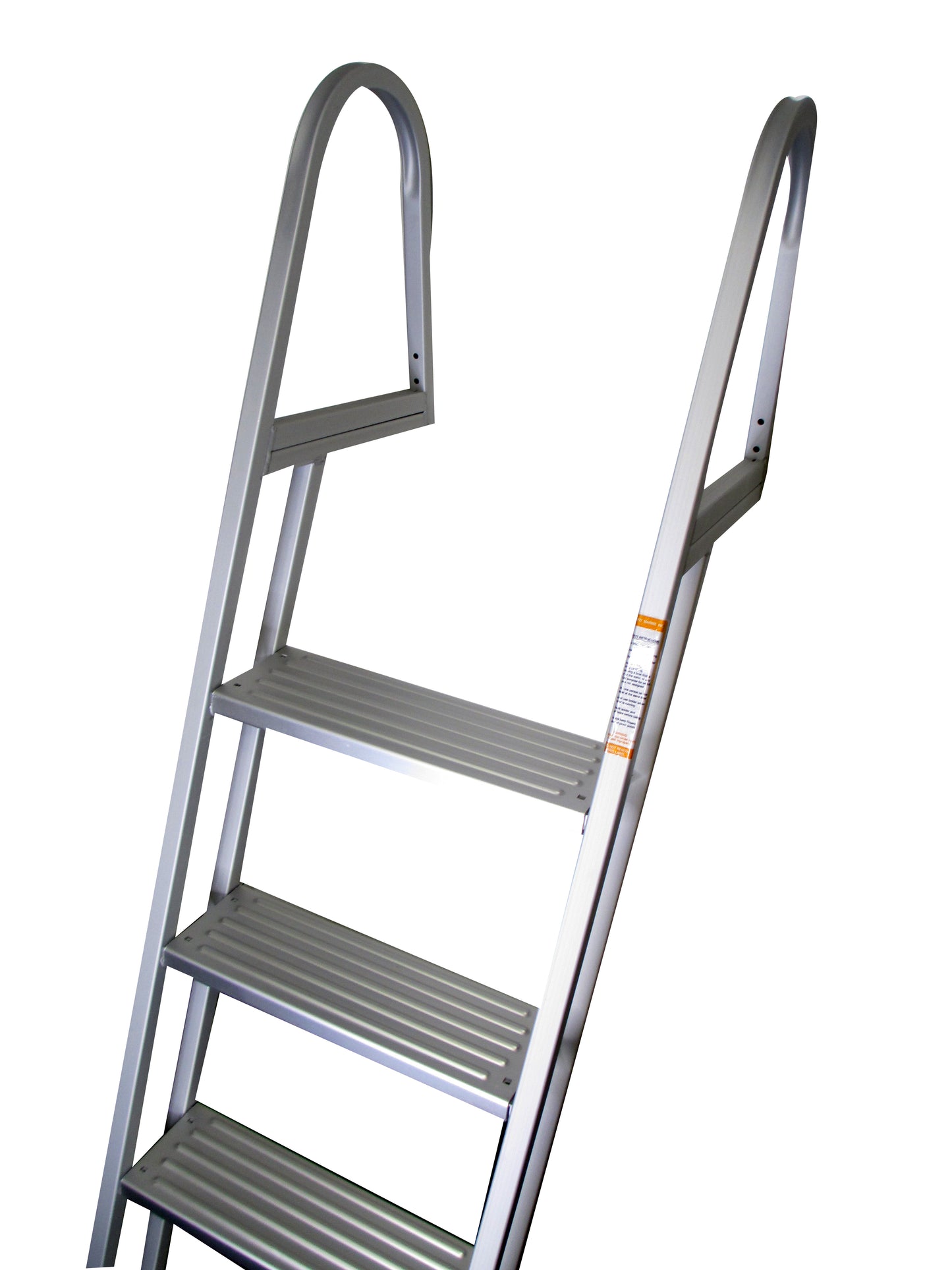 Pactrade Marine Pontoon Boat 5 Step Dock Ladder Aluminum Removable Boarding Ladder Capacity 300lbs 