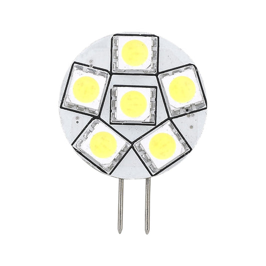 Pactrade Marine RV Truck Replacement Part LED Bulb G4 Type Warm White Back Pin 23MM Diameter