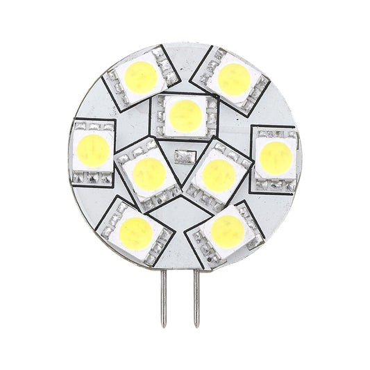 Pactrade Marine RV Trucks Part Replacement LED Bulb G4 Type Warm White Side Pin 1.1" Diameter