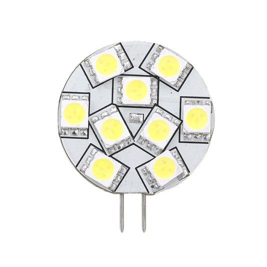 Pactrade Marine RV Trucks Replacement LED Bulb G4 Type Warm White Back Pin 1.1" Diameter