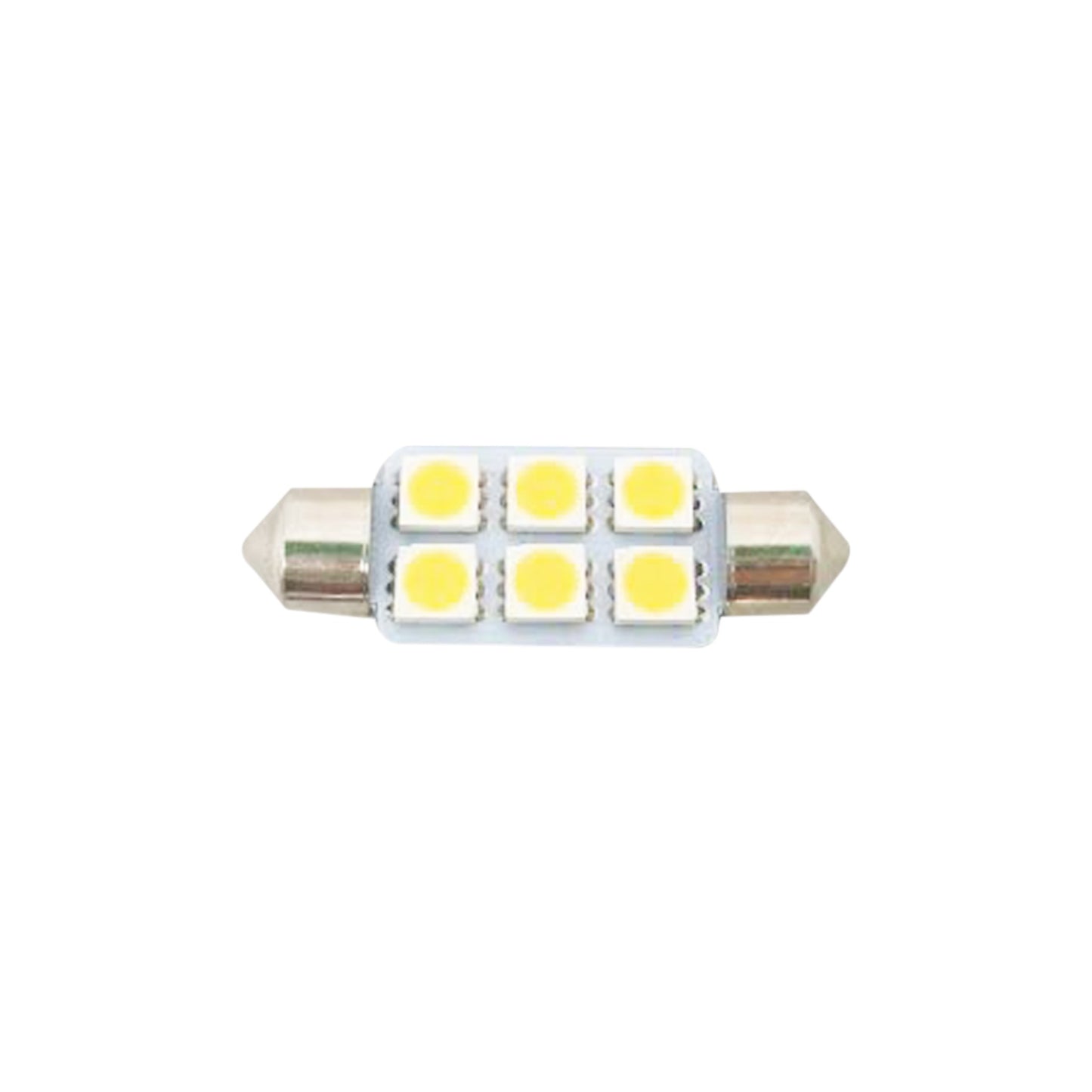 Pactrade Marine LED Bulbs Festoon Type 12VDC 90LM Warm White 1 1/2 X 9/16 10PCS