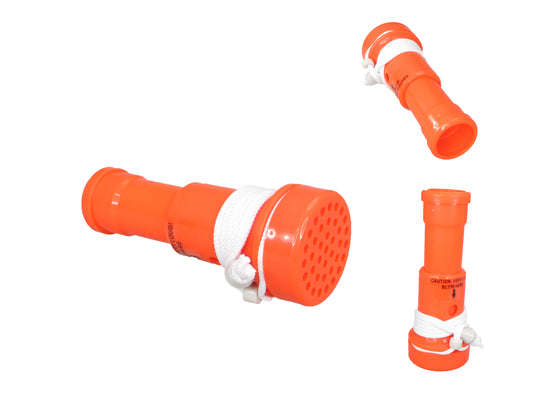 Pactrade Marine Boat Horn Safety Blaster Orange ABS Plastic Float 115DB Loudness