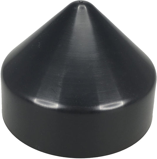 Pactrade Marine Boat Dock Post 9" Black Piling Cone Cap Cover Plastic