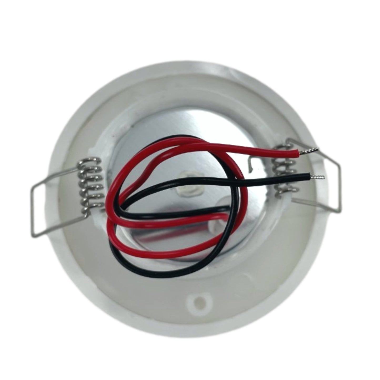 Pactrade Marine RV Boat Pontoon LED Courtesy Ceiling Light Glare Free Illumination Lens Energy Saving 12V DC Spring Flush Mount 2-3/4" Overall Dia., 1-15/18" Lens Dia. (PC Housing, Warm White LED)