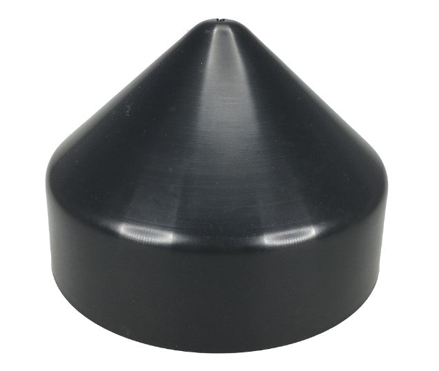 Pactrade Marine Boat Dock Post 8" Black Piling Cone Cap Cover Plastic 6PCS