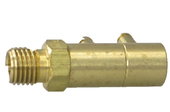 Pactrade Marine Boat Gas Fuel Tank Johnson/Evinrude OMC Male Connector Outboard 1/4'' NPT 2-Prong Brass