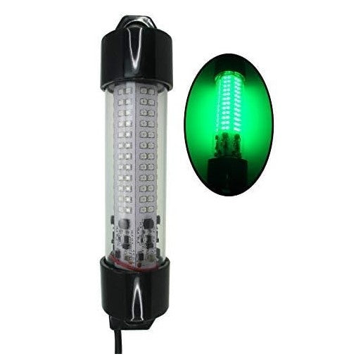 Pactrade Marine Boat LED Green Underwater Submersible Night Fishing Light 8"IP68