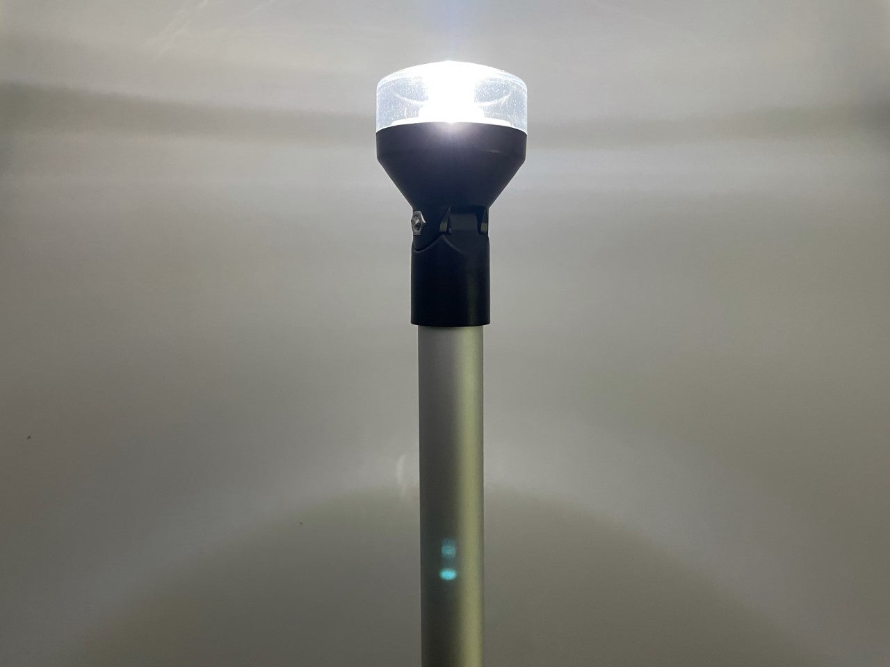 Pactrade Marine Boat Nature White LED All Round Navigation Pole 10-30V 1W 2NM CE RoHS SS Approved IP:65 120LM Locking Collar Plug-In Light (12")