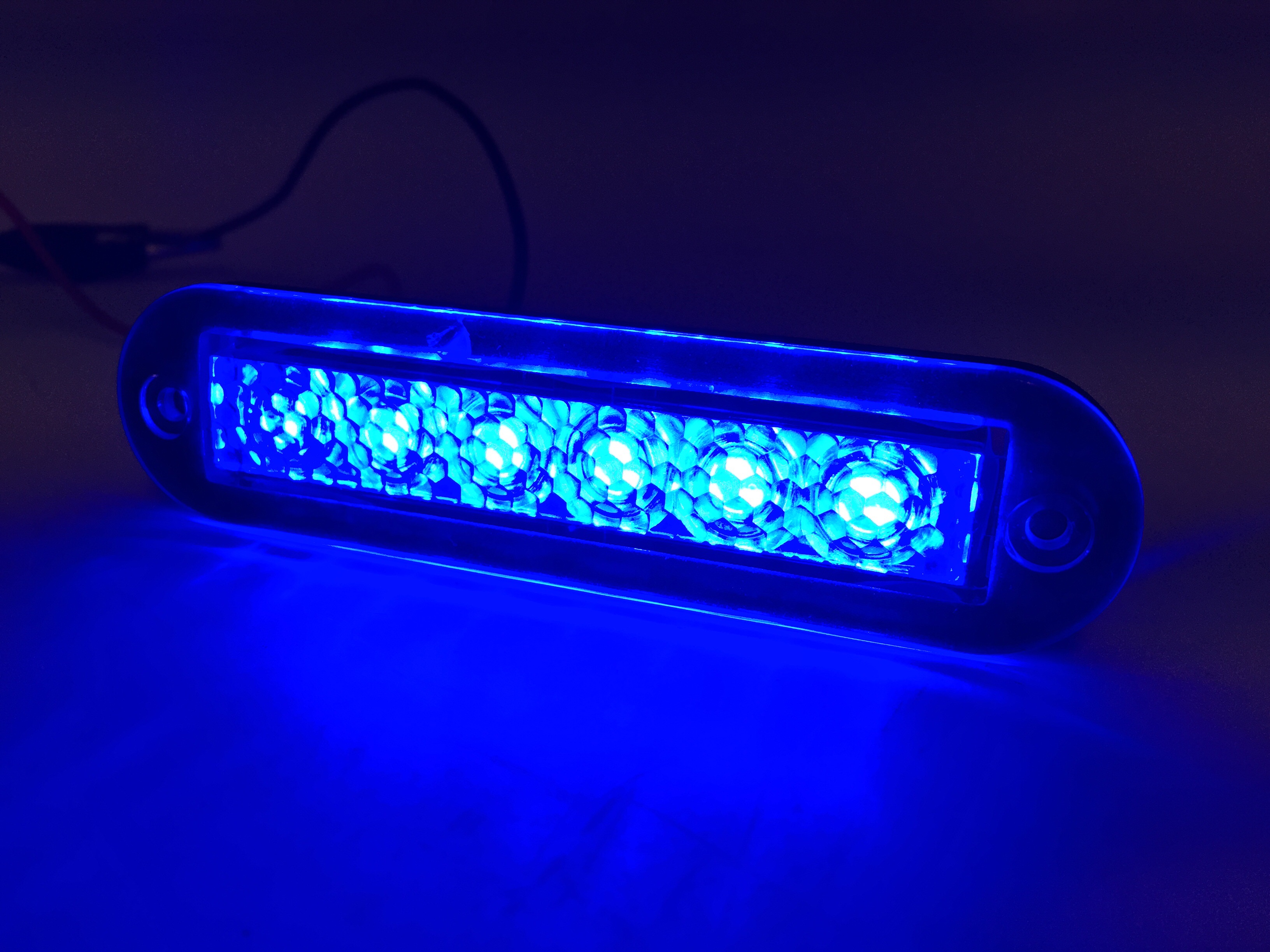 BBT 12 Flexible Waterproof Marine Grade 12 volt Blue LED Strip Light