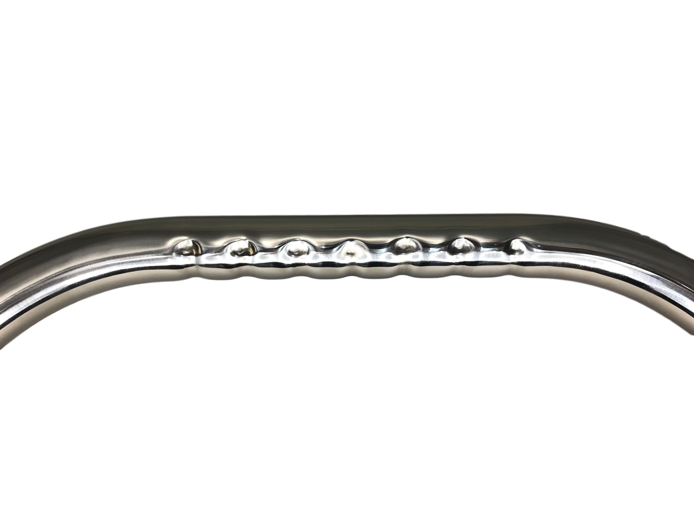 MARINE BOAT STAINLESS STEEL HANDRAIL 12 INCHES WITH WAVE CURVE