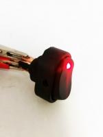 10pcs Red LED Light On-Off Rocker Switch For Auto Car Boat RV