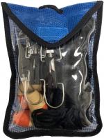 Pactrade Marine Boat Premium Double Outrigging Kit 2-Rigs 2-Poles Hardware Clips