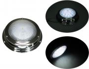 Dimmable Stainless Steel LED 5" Ceiling Dome Light On/Off Switch